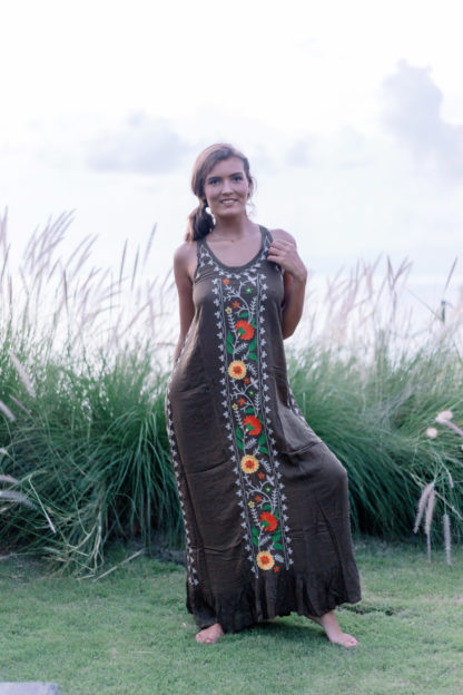 robe hippie chic à fleurs Popie